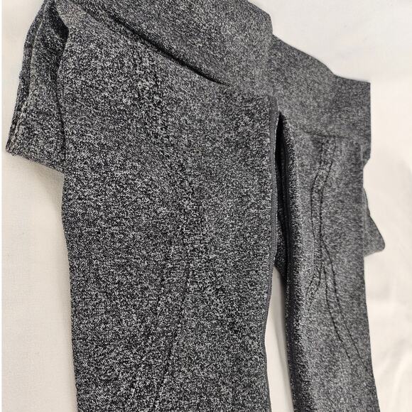 MPG WOMEN'S GRAY ATHLETIC WORKOUT COMPRESSION LEGGINGS – SIZE MEDIUM - Picture 6 of 10